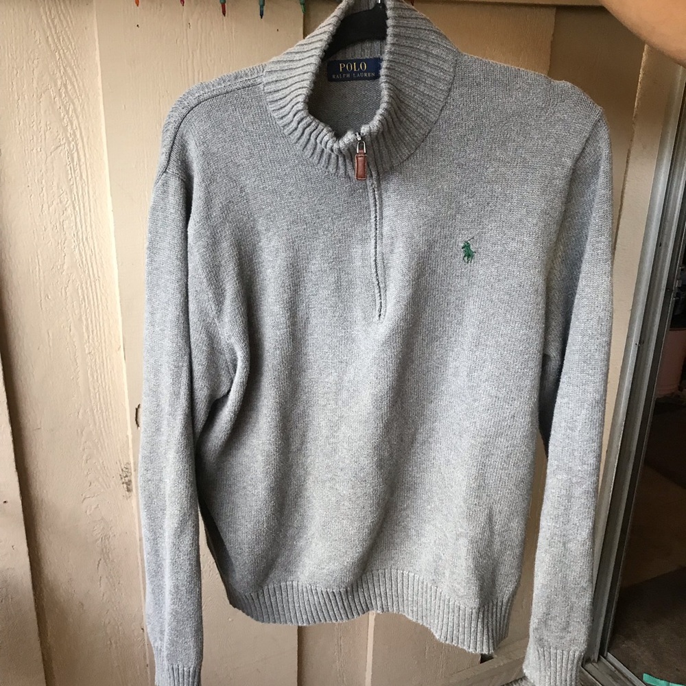 Ralph Lauren Quarter Zip Sweater